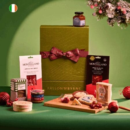 The Cheese and Charcuterie Board is the perfect hamper gift for lovers of charcuterie and cheese, or those trying for the first time, a perfect hamper gift choice