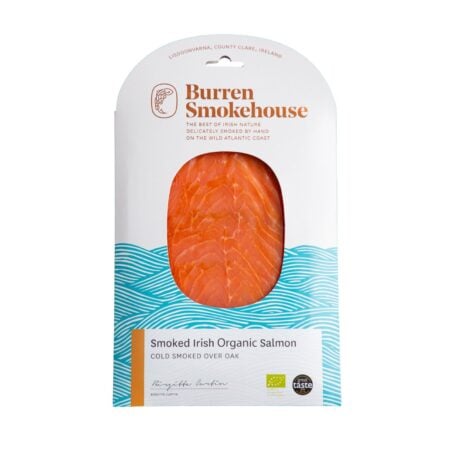 Burren Smokehouse Organic Smoked Salmon 180g