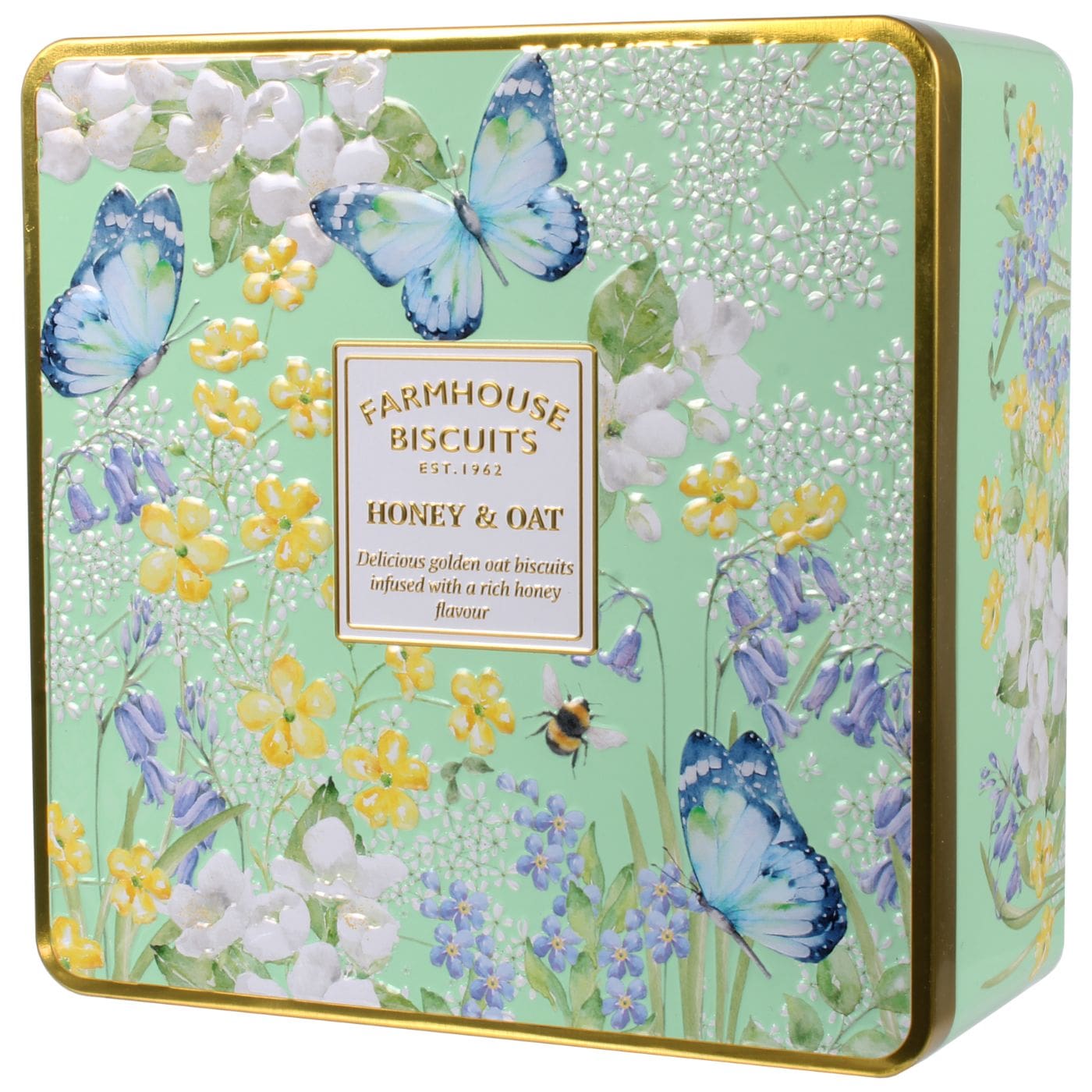 Farmhouse Honey & Oat Biscuit Tin | Fallon & Byrne