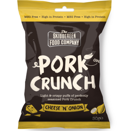 Skibbereen Food Co Pork Crunch Cheese and Onion