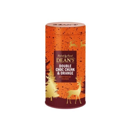 Dean's Double Chocolate Chunk and Orange Shortbread Tube