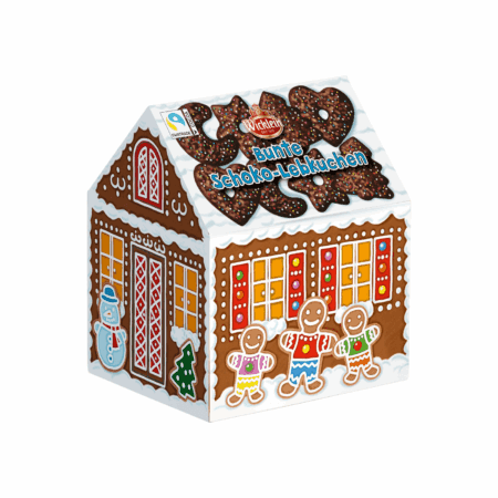 Wicklen Winterhouse Gift Box with Chocolate Lebkuchen