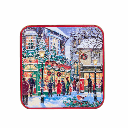 Grandma Wild's Toy Shop Embossed Biscuit Tin