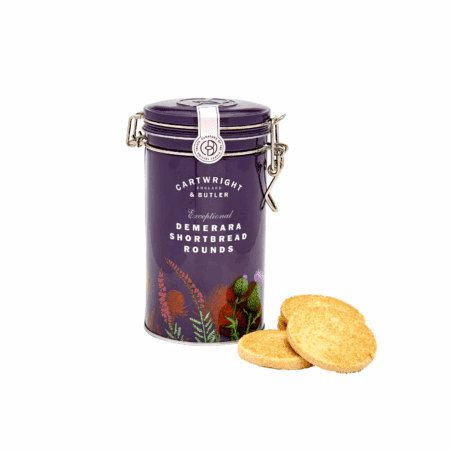 Cartwright and Butler Demerara Shortbread Rounds Tin